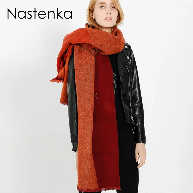 

Female Scarves Plain Ladies Scarf For Women Winter Scarf Pashmina Shawls Women Cashmere Scarves With Tassel Foulard Femme MT050