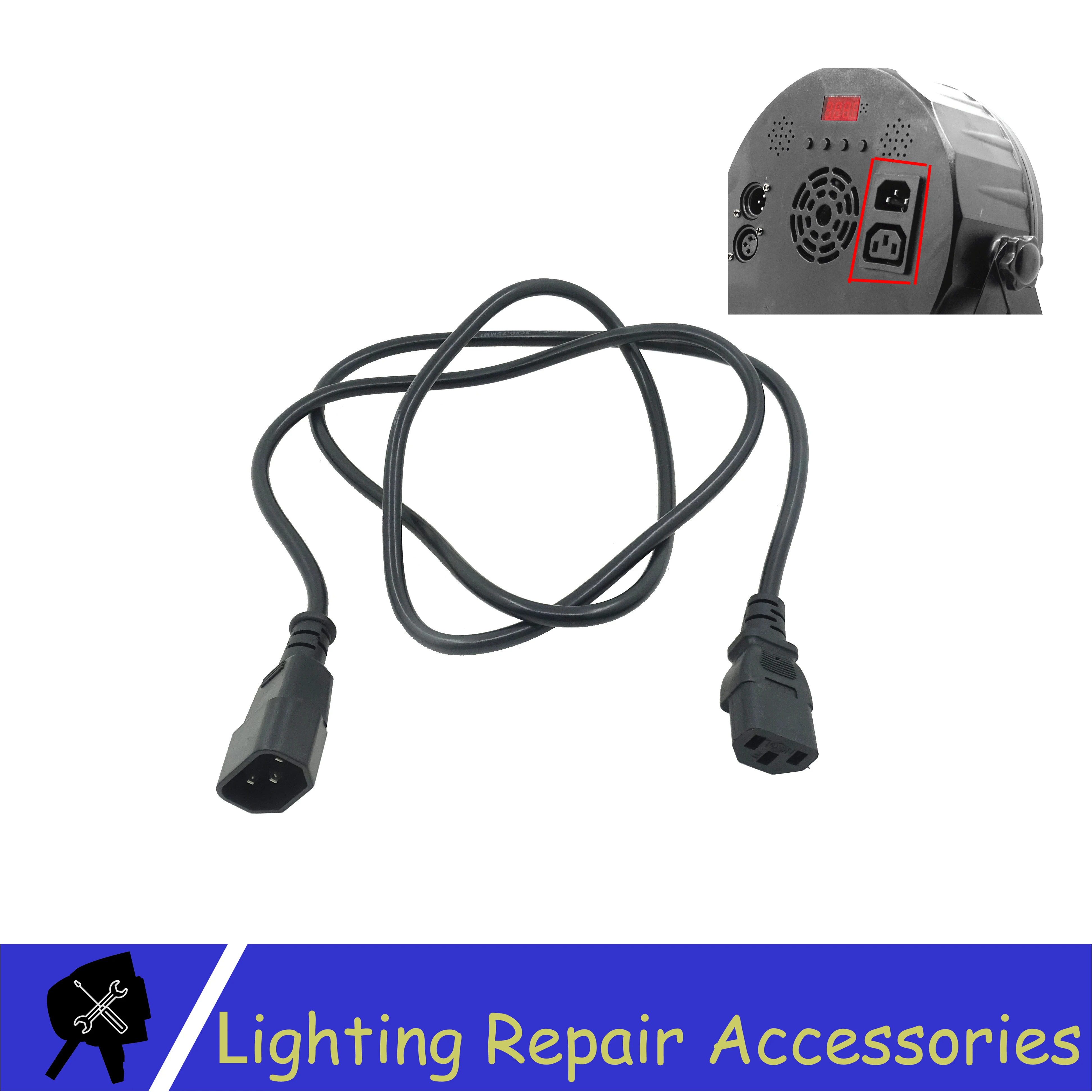 1 5 м или 3 кабель питания вход и выход используется для 7x10 вт 18x12 Led Flat Par Power In Out
