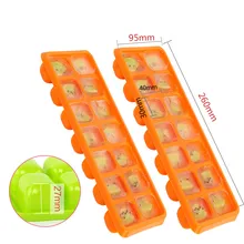 Льдогенератор 1 комплект 2 шт. антипригарный кубик льда шоколадный желе сладкие конфеты производитель формы лотки d90413