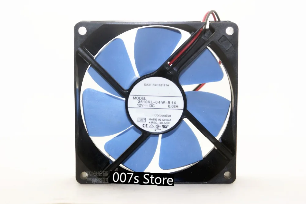 Радиатор Охлаждение охладитель вентилятор для NMB-MAT 3610KL-04W-B10 12 V 0.08A защитного стекла 92x92x25 мм, Размеры: 90x90x25 мм 17,5 см(LINE) NMB9025 9 см 1750 об/мин