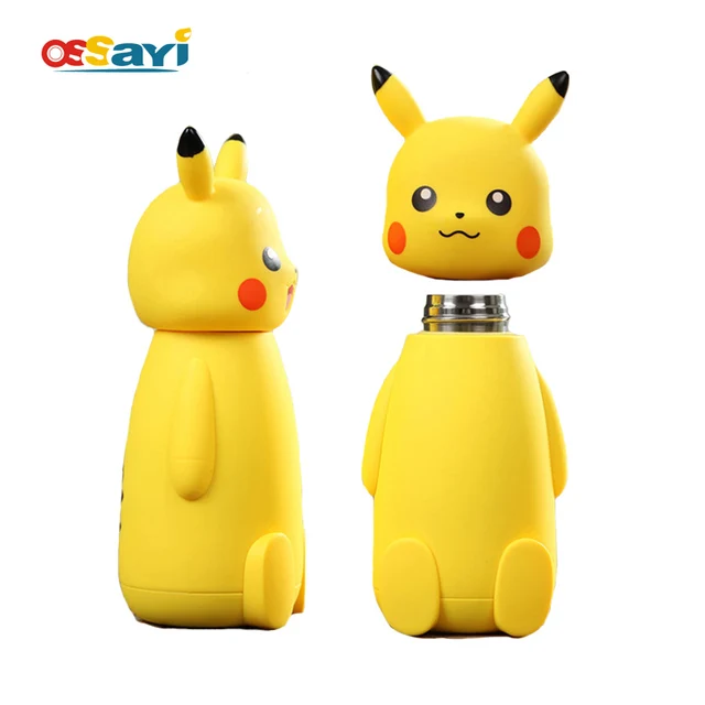 230ml Pokemon Pikachu Stainless Steel Vacuum Cup Thermo Mug Insulated