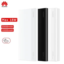 Huawei Quick Charge Мощность банк 20000 мАч 10000 Тип-C Максимальная 18 Вт 9 V/2A Портативный быстро Зарядное устройство для Honor 10 V20 Magic 2 Nova 3 4