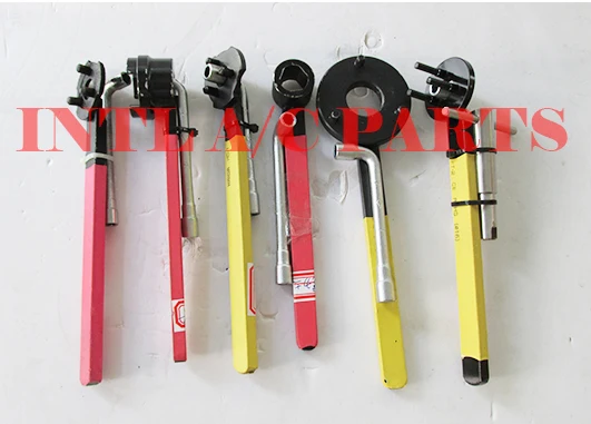 

Crankshaft Bar compressor clutch removal tool 6SEU/7SEU for AUDI BMW MERCEDES BENZ TOYOTA YARIS/5SE11C/5SE12C/5SE09C