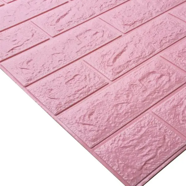 2019 new PE Foam 3D Wallpaper DIY Wall Stickers Wall Decor Embossed Brick Stone Wallpaper Room House 70 X 38.5CM Poster
