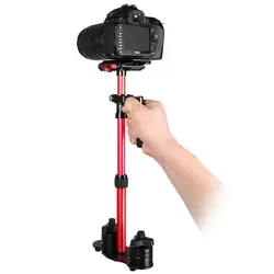 Ручной Камера стабилизатор Анти-шок для Canon для цифровых зеркальных фотокамер Nikon Mirriorless цифровой Камера s видеокамеры 2,0 кг, максимальная