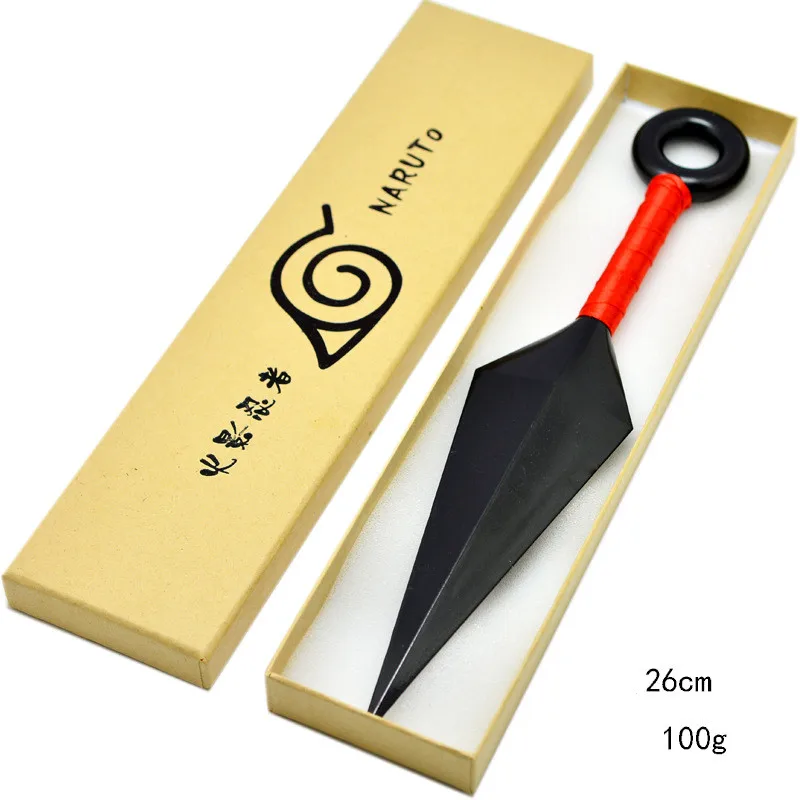 

Anime Naruto Ninja Uzumaki Kunai knives For Throwing Weapon Props Cosplay knife Throwing knives Plastic Sword