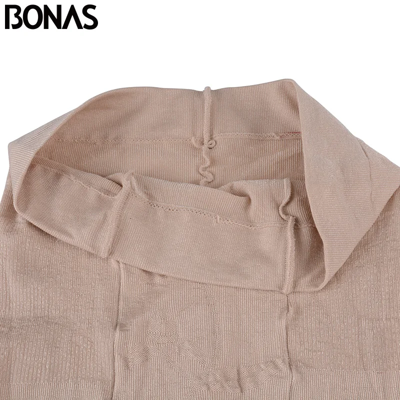 BONAS Tear-resistant Pantyhose Women Sexy Breathable Tights Thin Black Skin High elasticity Nylon Stockings Female Pantyhose BONAS Tear-resistant Pantyhose Women Sexy Breathable Tights Thin Black Skin High elasticity Nylon Stockings Female Pantyhose
