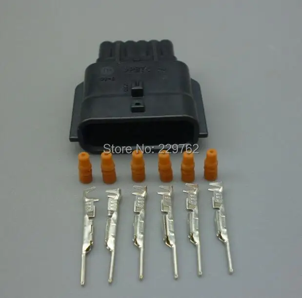 Shhworldsea Женский Мужской 6Pin 0 6 мм автоматический датчик соединитель расходомер
