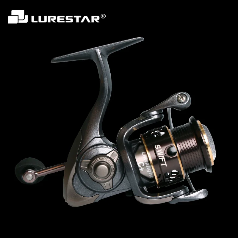 

Ultralight 179g 1000 series Spinning Fishing Reel Carbon fiber body Double metal Spools Fishing wheel UL fishing Tackle
