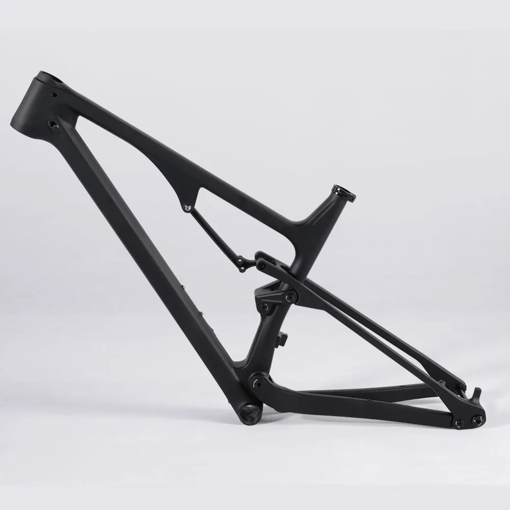 Sale Spcycle 27.5er 29er Carbon Full Suspension Frame 148*12mm Boost MTB Mountain Bike Carbon Frame BB92 System 190*50mm Rear shock 5