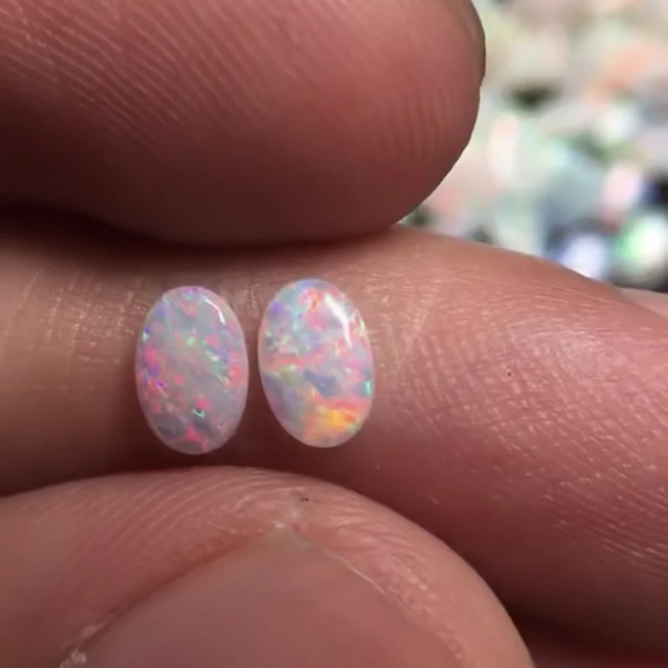 

Natural Opal 0.535ct Australia Origin Gemstones Loose Stones for Jewelry Making for Earrings Making