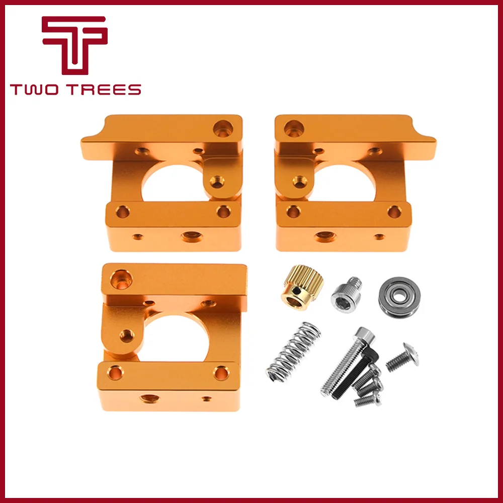 

MK8 Extruder Aluminum Alloy Block For Makerbot 1.75mm Filament 3D Printers Parts Extrusion Right Left Short Hand Part DIY Kit