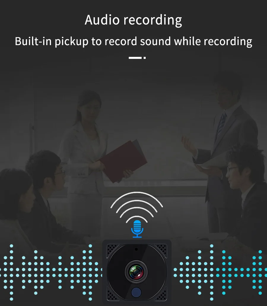 IP Wifi камера, мини размер, умный дом, защита для безопасности, камера s CCTV, беспроводная перезаряжаемая батарея, аудио камера wif