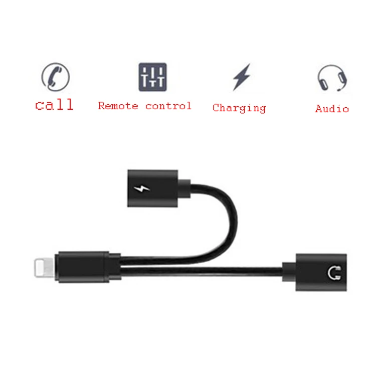 5 цветов адаптер для наушников iPhone Dongle Aux аудио кабели Наушники Адаптер гарнитура