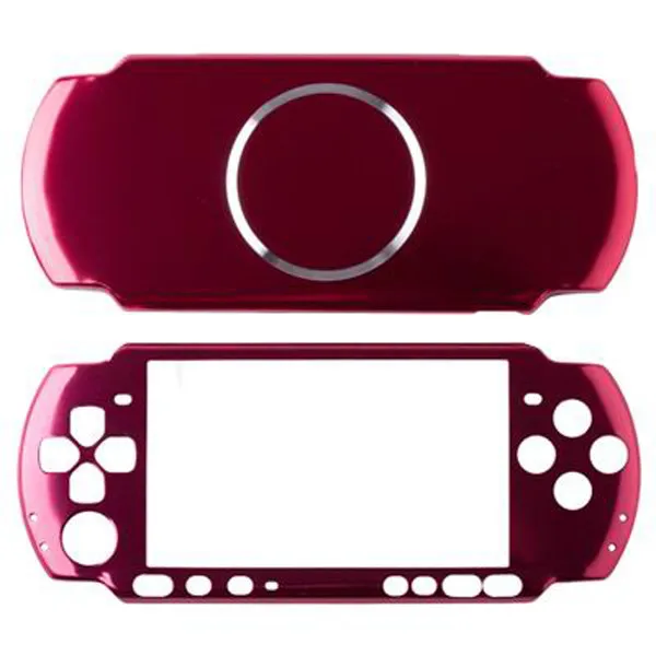 Red Aluminum Hard Case Cover Shell Guard Protector for Sony PSP 3000