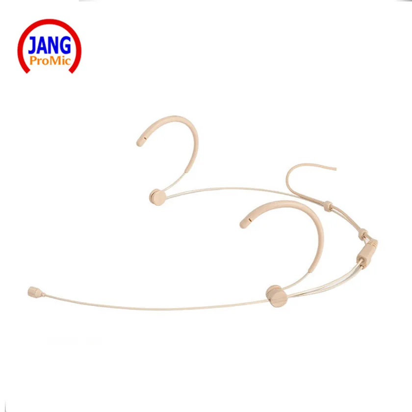 مريحة المهنية سماعة مكثف ميكروفون Headworn بيج Microfone ل سنهيسر اللاسلكية نظام 3.5 ملليمتر المسمار جاك