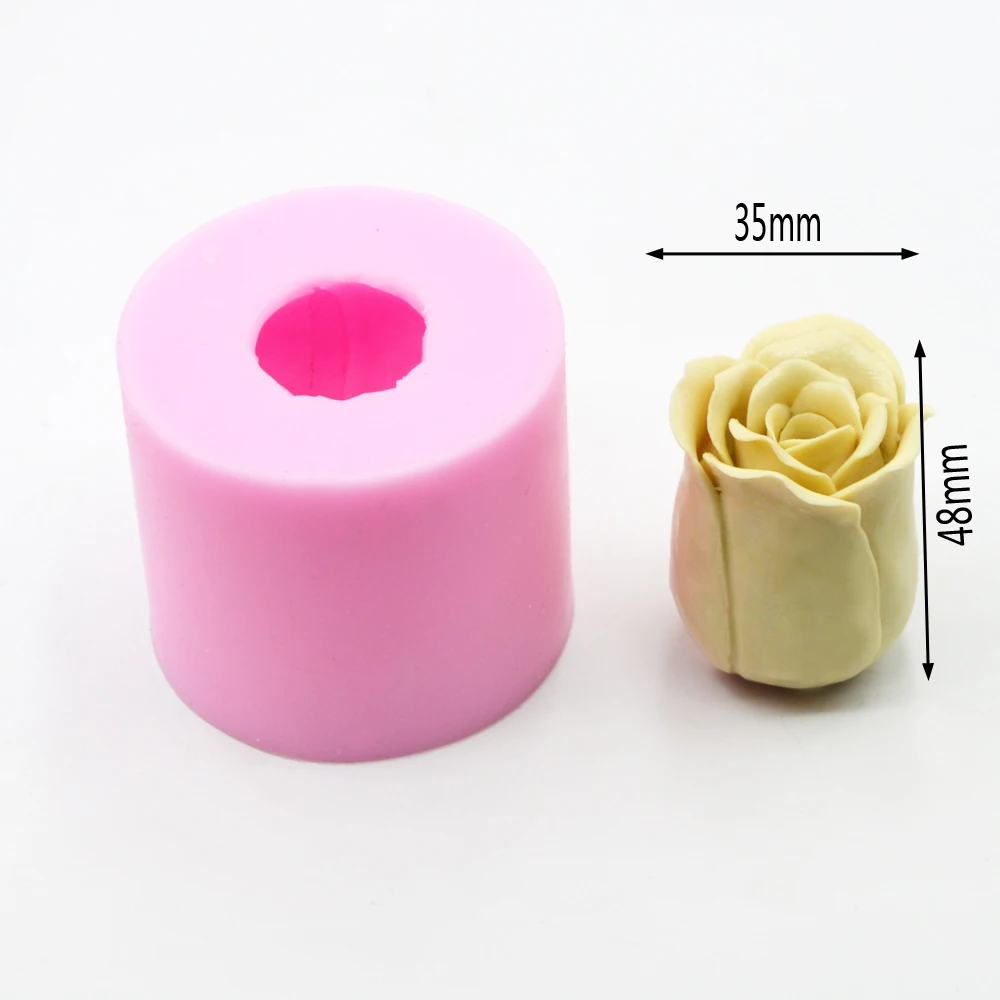 Пищевая форма цветка розы для выпечки украшения торта силиконовая форма печенье мыло ручной работы шоколадная силиконовая форма
