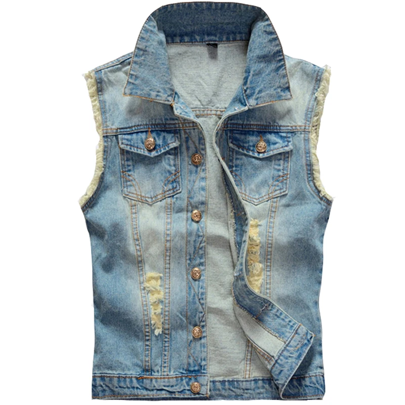 Jean Jacket Vest Promotion-Shop for Promotional Jean
