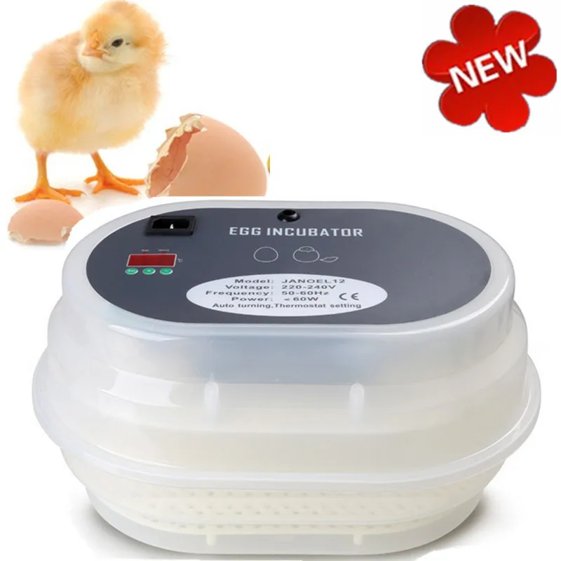 High Quality Digital Automatic Egg Turning Chicken Goose Duck Incubators 12 Egg Hatcher brooder poultry High Quality Digital Automatic Egg Turning Chicken Goose Duck Incubators 12 Egg Hatcher brooder poultry