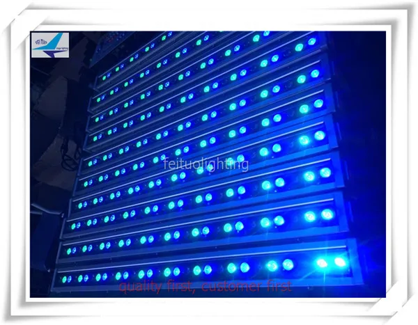 

20lot Color building dmx linear rgb led bar 36x3w flood light 50w led wall washer