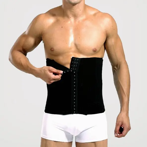 L 3XL Firm Men Waist Cinchers Slimming Belt Tummy Belly Control Weight ...