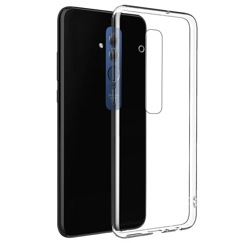 For Huawei mate20 lite mobile phone case transparent soft bare metal texture anti-fall thin section | Мобильные телефоны и