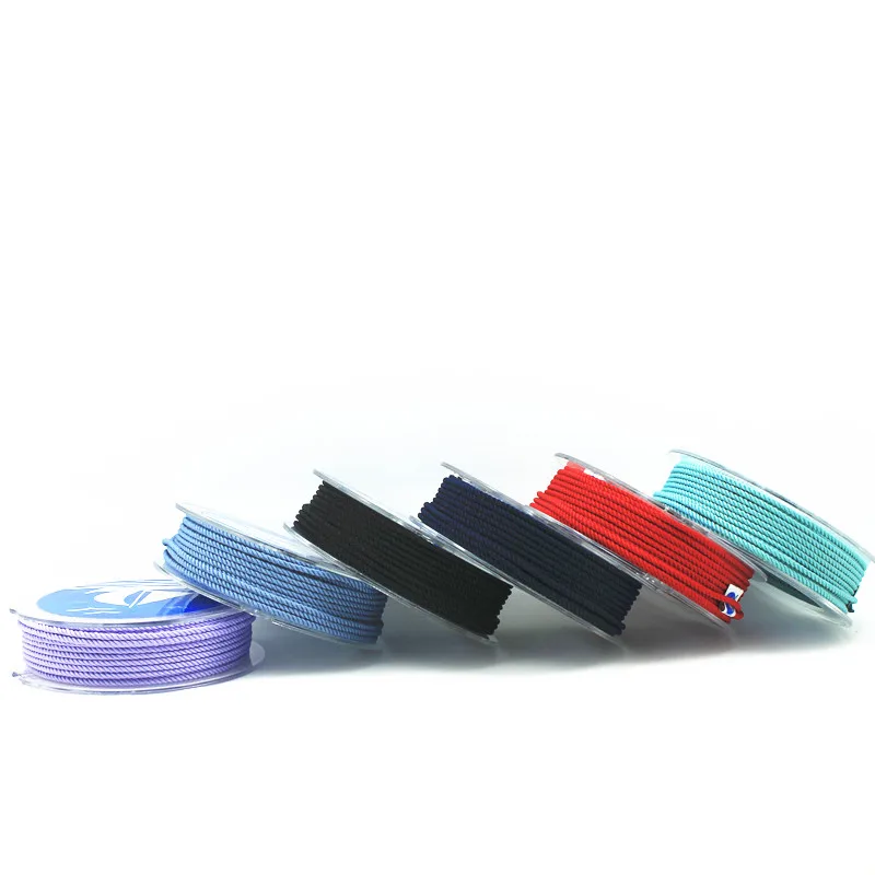 

DIY1.5mm Silk thread milan cord Jewelry & packing & shoes rope Necklaces & Bracelets cords 30colors No.16~30color 4meters/roll