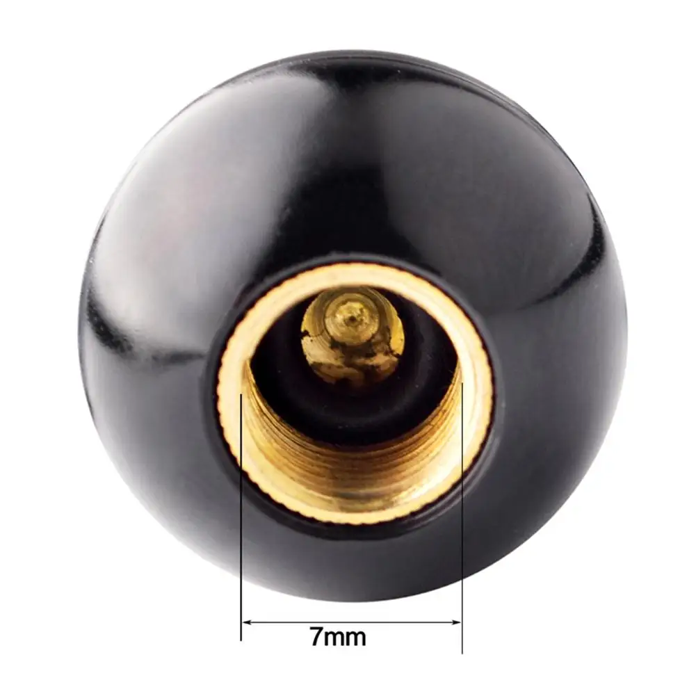 4 шт./компл. крышка клапана для велосипедных шин s Billiards Black 8 колес пылезащитная