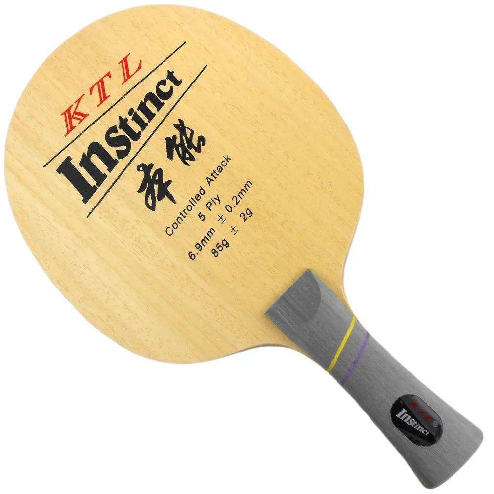 Оригинальный ktl Instinct (L-1008, L1008, L 1008) ракетка для настольного тенниса/пинг-понг лезвие LongShakehand FL