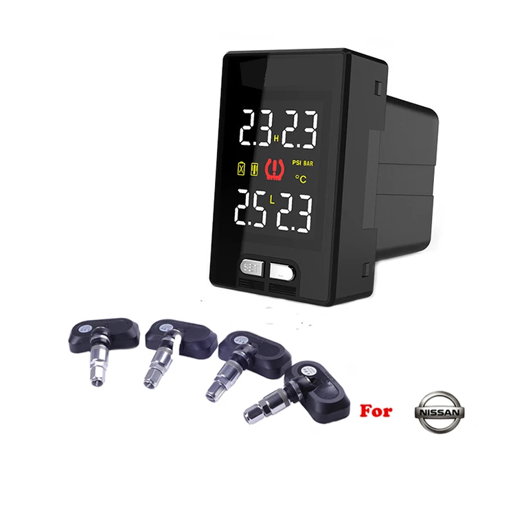 CAREUD TPMS U912 для Nissan Smart Car TPMS система контроля давления в шинах 4 внутренних сенсорных электроники автосигнализации TPMS инструмент