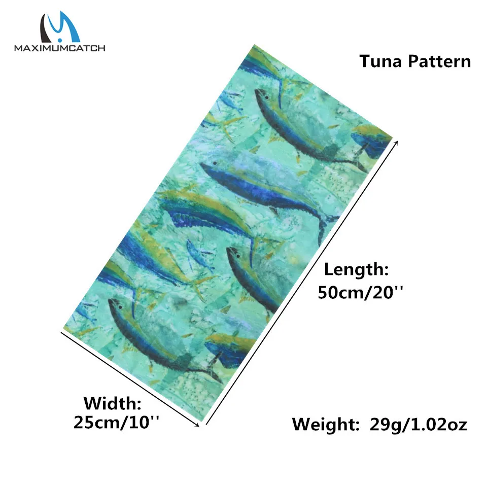 Maximumcatch 8 шт./лот нахлыстом головной убор шарф рыболовная головка/повязка для волос маска для лица 8 узоров бандана для рыбалки