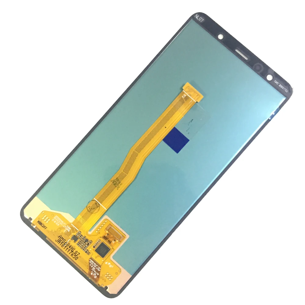 Супер Amoled lcd S для samsung Galaxy A7 SM-A750F A750F A750 ЖК-дисплей сенсорный экран сборка телефон запасные части