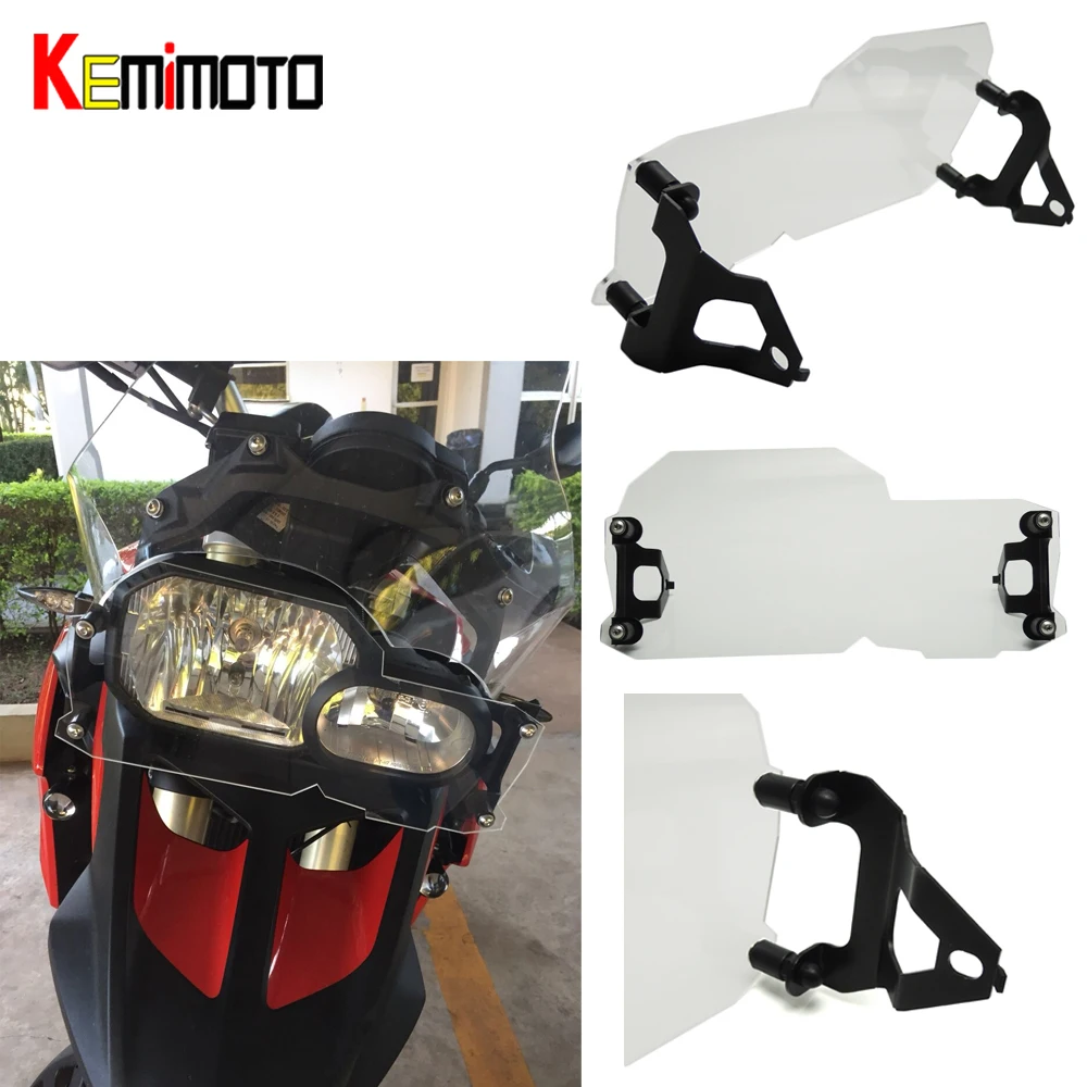 For BMW F800GS Twin Headlight Cover Guard Protector Shield Headlight