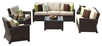 

2015 3 Piece Custom Outdoor Rattan Furniture Wicker Patio Sofa Set