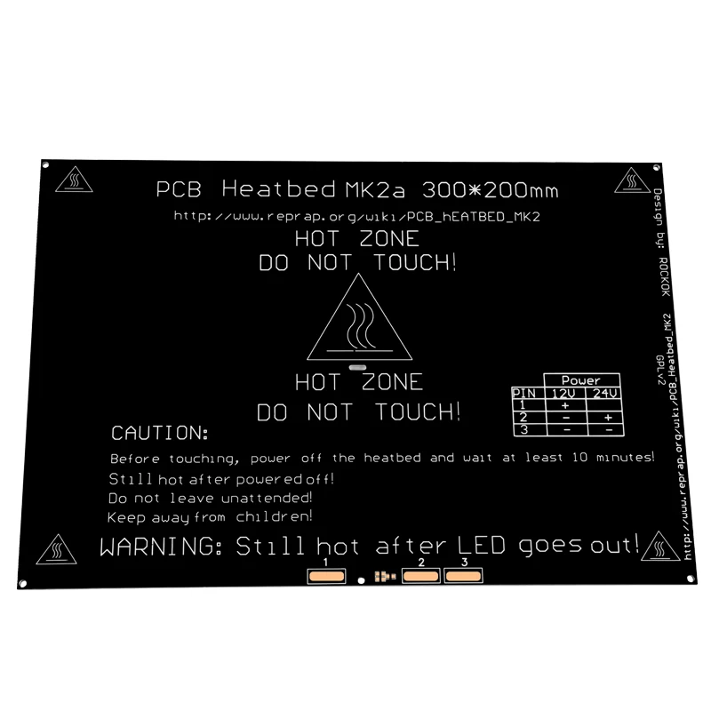ترقية ساخنة السرير 12 V جولة الزاوية MK2A Heatbed 3D الطابعات أجزاء الألومنيوم لوحة 300x200x3mm مرتعا الأسود الحرارة التدفئة جزء ترقية ساخنة السرير 12 V جولة الزاوية MK2A Heatbed 3D الطابعات أجزاء الألومنيوم لوحة 300x200x3mm مرتعا الأسود الحرارة التدفئة جزء