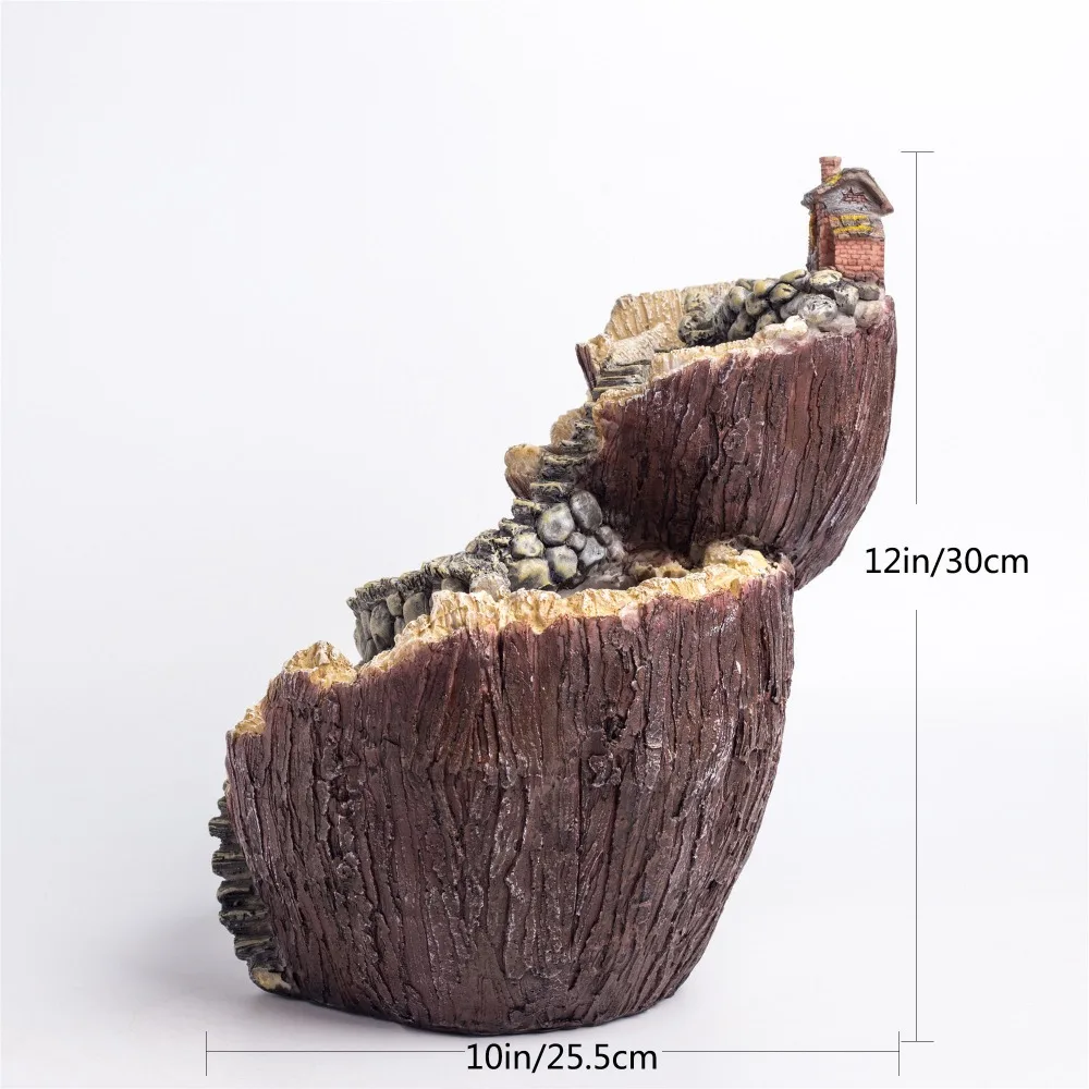 NCYP Современный Креативный цветочный горшок из смолы, цветочный горшок, Сказочная фантазия, микро бонсай для пейзажа, садоводства, сада, украшения дома
