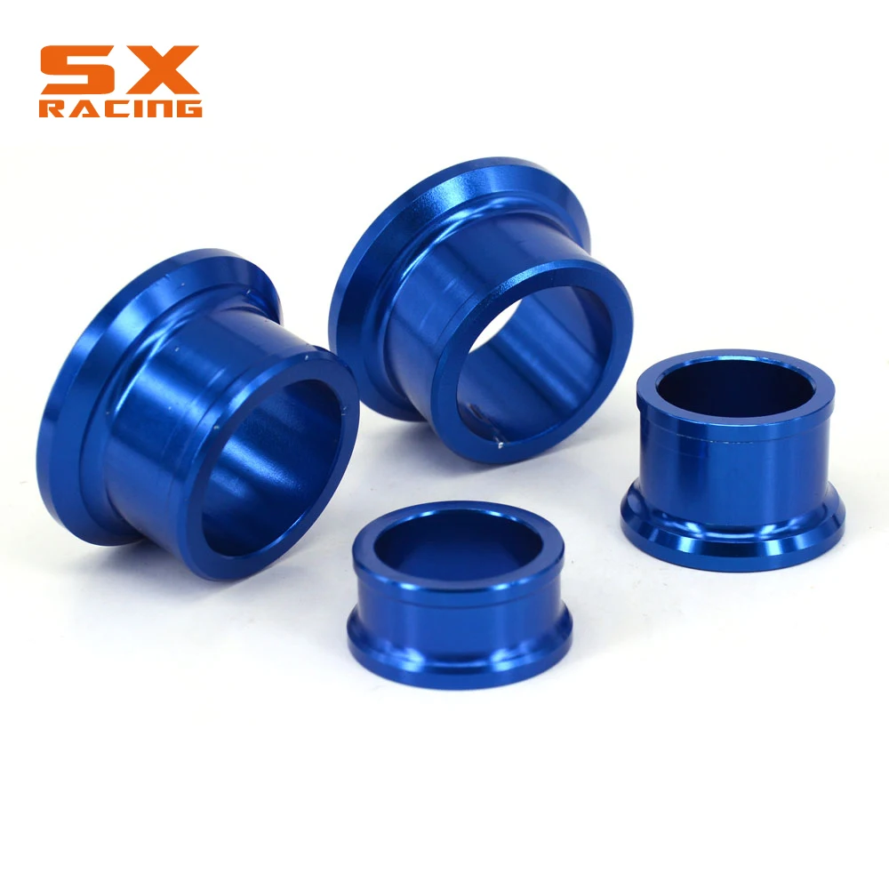 Motorbike CNC Front And Rear Wheel Hub Spacer Set For YAMAHA YZF250 YZ250F YZF450 YZ450F 2009-2013 Dirt Bike dirt bike rim parts