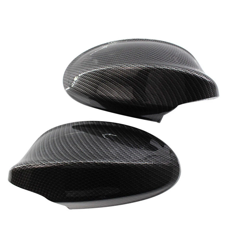 

For 05-07 BMW E90 Car Side Mirror Cover Cap Frame Trims Replacement ABS 1 Pair