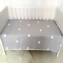 1 шт., муслиновая детская простыня, хлопок, простыни для новорожденных, приятные для кожи, детская кроватка, постельные принадлежности, постельные принадлежности, набор, 140*90 см