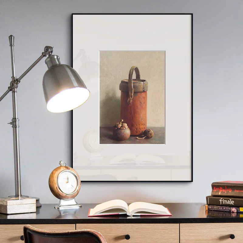 Nordic Still life Literary style Wall Art Poster and Print Canvas Painting Classic Decorative Picture for Living Room Decor | Дом и сад