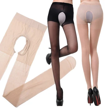 

Fashion 1PC Sexy Elasticity Silk Stockings With Holes Women Tigthts Pantyhose