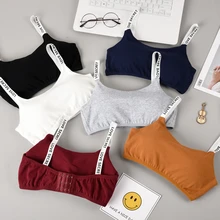 Спортивный топ с надписью, бюстгальтер для йоги, Женский хлопковый спортивный бюстгальтер для бега трусцой, бега, фитнеса, спортивный бюстгальтер, один размер, укороченный топ, женский бюстгальтер для спортзала, топы