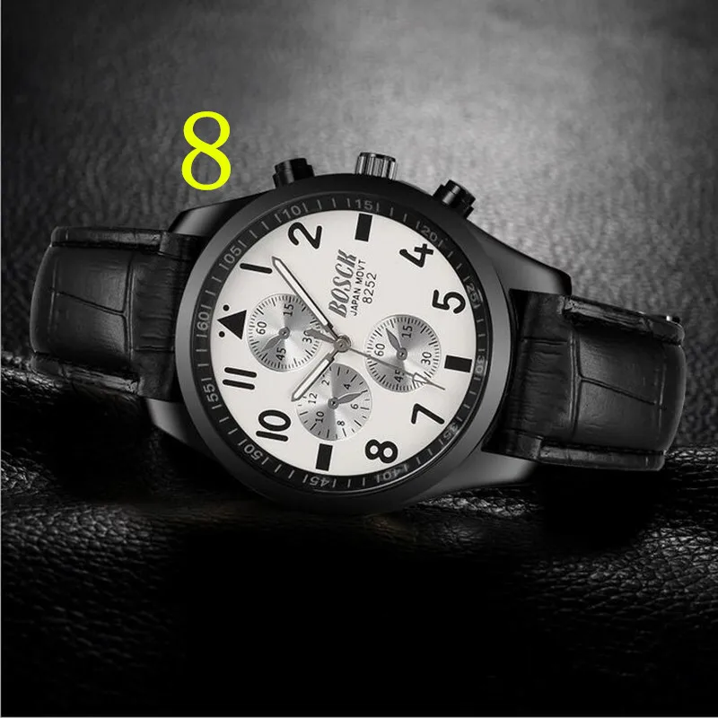 

2018 new counter genuine men's watch waterproof automatic quartz watch ultra-thin fashion non-mechanical men's watch