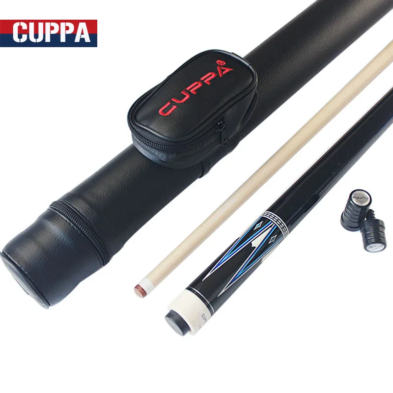 

2018 CUPPA Korea 3 Cushion Cue Carom Cues 12mm Tip 142cm Length 520g with Case Set China