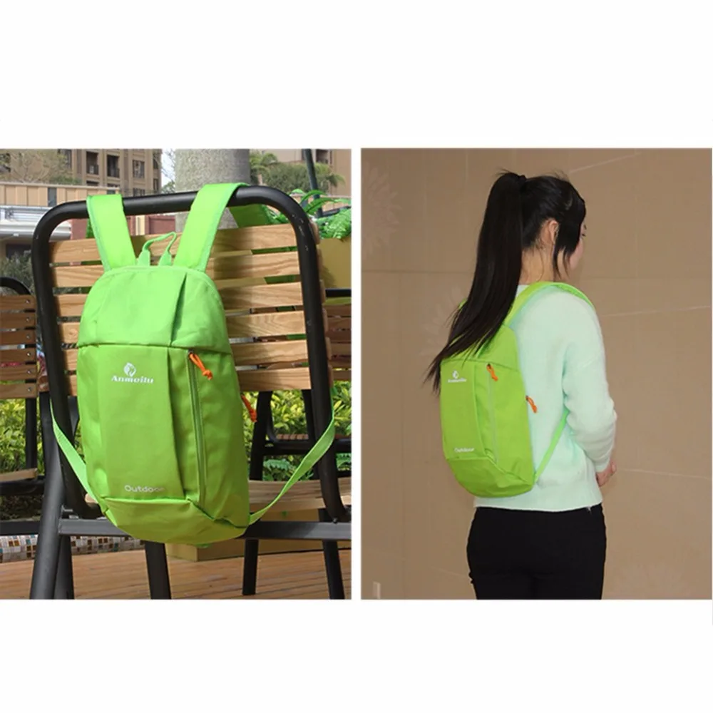 Для мужчин и женщин 10L нейлоновый рюкзак туристический рюкзак уличная сумка удобный походный рюкзак городские сумки для бега