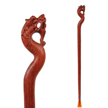 

Rosewood crutches elderly pear wood cane crutches leading man