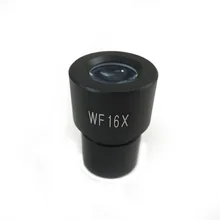 Окуляр биологического микроскопа WF16x поле зрения 13 мм Калибр 23,2 мм