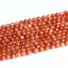 Высокое качество натурального оранжевый золотой oligoclase sanidine Sunstone Круглые бусины 6 мм 8 мм 10 мм 12 мм 1" 05182