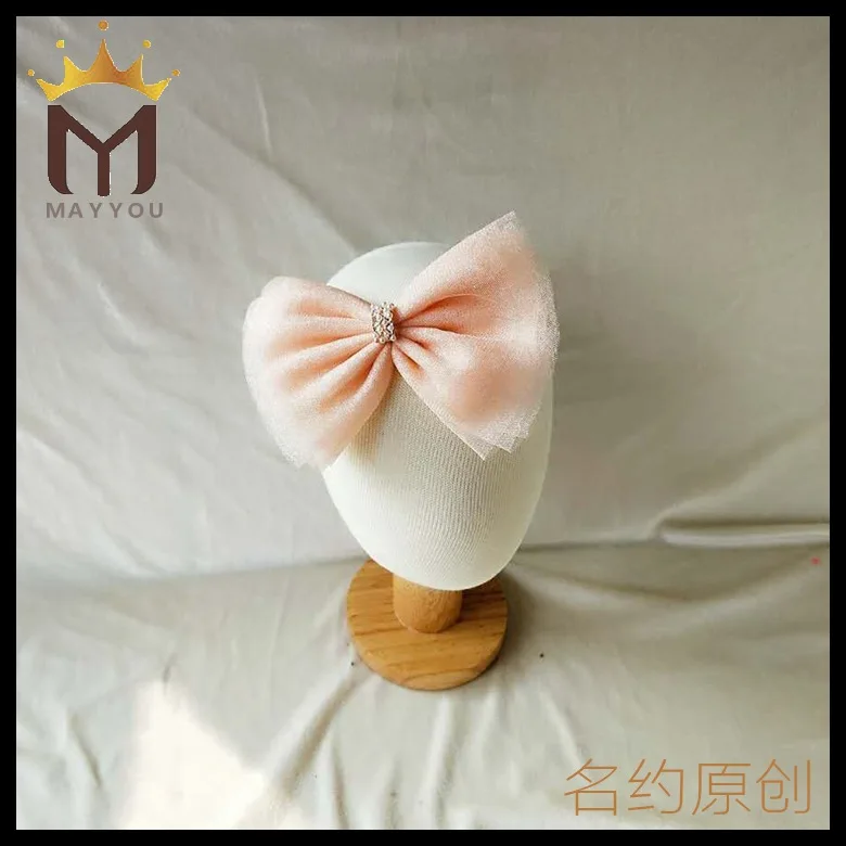 

Korea Super Quality Handmade Cotton Flower Crown Hair Accessories For Girls Headband Hair Band Hair Bows Hair Ties Turbante -3