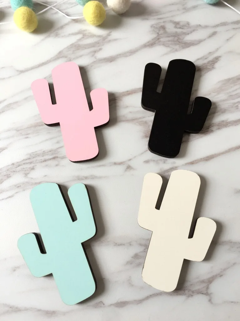 

Cactus Wall Clothes Hooks Wooden Anchor Kids Room Wall Clothes Hooks Decoration Clothing Hanger Children Birthday Gift Hooks